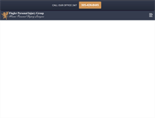 Tablet Screenshot of personal-injury-miami.com